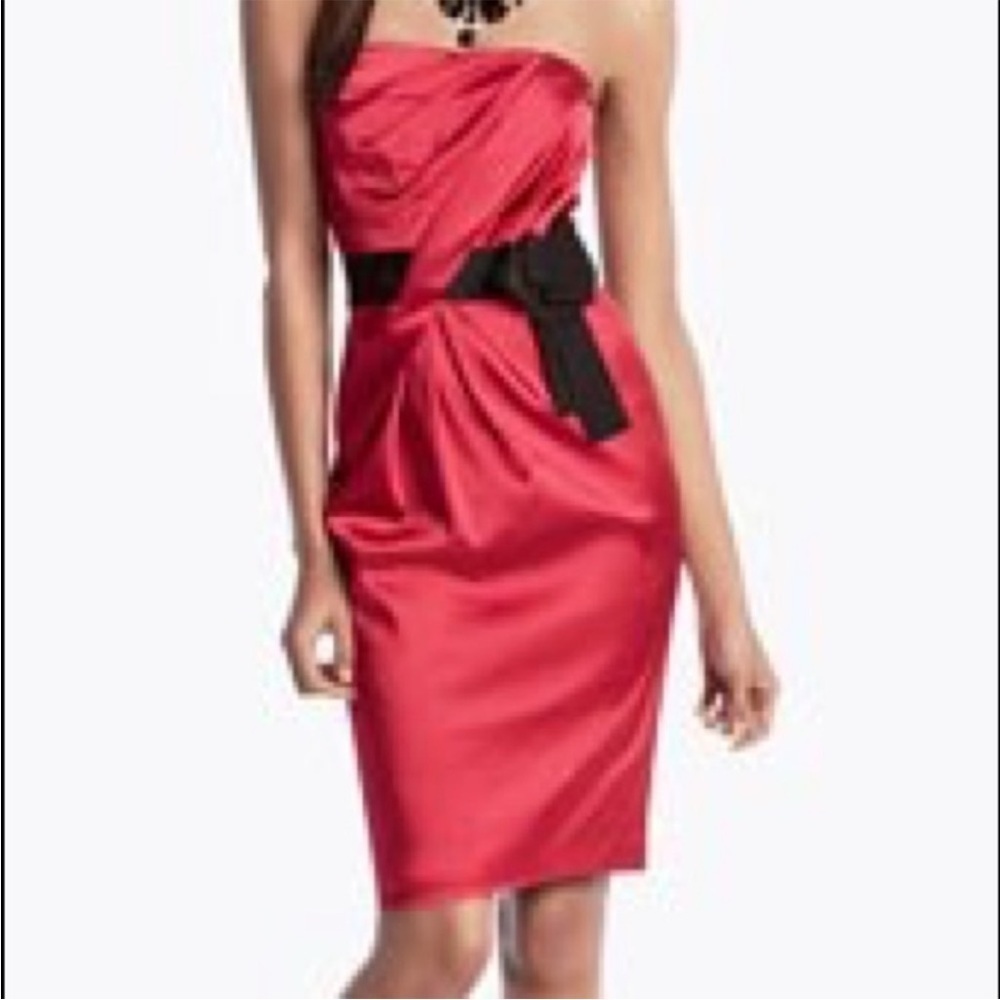 White House Black Market Strapless Dress